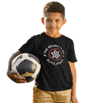 Battlefield Kids Regular Fit Tshirt 180 Black Regular Fit Tshirt - Premium Cotton Kids Wear