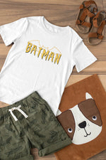 Premium White Regular Fit Tshirt for Kids - 180 GSM Cotton | Fullmoon Styles
