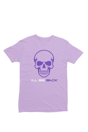 Men Regular Fit Tshirt - The Terminator I Will Be Back Men Regular Fit Tshirt 180 Lavender | Fullmoon Styles
