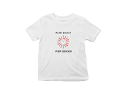 Comfortable Kids Regular Fit Tshirt in White - 180 GSM | Fullmoon Styles