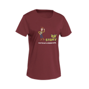 Women Regular Fit Tshirt - Toy Story Woody Women Regular Fit Tshirt 180 Maroon | Fullmoon Styles