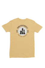 Beige Regular Fit Tshirt - Think Strategically Women Regular Fit Tshirt 180 Design | Women Fashion