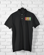 Premium Black Polo Shirt for Men - 220 GSM Cotton | Fullmoon Styles