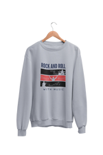 Premium Gray Regular Fit Sweatshirt for Men - 320 GSM Cotton | Fullmoon Styles