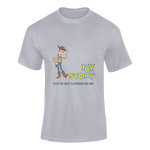 Men Regular Fit Tshirt - Toy Story Woody Men Regular Fit Tshirt 180 Gray | Fullmoon Styles