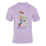 Men Oversized - Woody And Buzz Friends Forever Men Oversized 210 Lavender | Fullmoon Styles