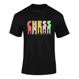 Men Oversized - Chess Men Oversized 180 Black | Fullmoon Styles