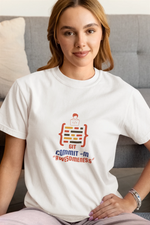 Git Commit Awesomeness Women Regular Fit Tshirt 180 White Regular Fit Tshirt - Premium Cotton Women Wear