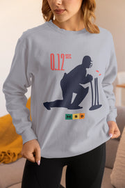 0 12 Msd Stumping Women Regular Fit Sweatshirt 320 Gray Regular Fit Sweatshirt - Premium Cotton Women Wear