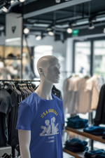 Comfortable Men Regular Fit Tshirt in Royal Blue - 180 GSM | Fullmoon Styles
