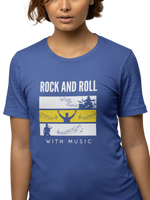 Comfortable Women Regular Fit Tshirt in Royal Blue - 180 GSM | Fullmoon Styles