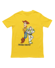 Men Regular Fit Tshirt - Woody And Buzz Friends Forever Men Regular Fit Tshirt 180 Yellow | Fullmoon Styles