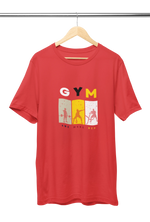 Premium Red Regular Fit Tshirt for Men - 180 GSM Cotton | Fullmoon Styles