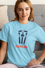 Comfortable Women Regular Fit Tshirt in Sky Blue - 180 GSM | Fullmoon Styles