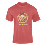 Men Oversized - Toy Story Woody Sheriff Men Oversized 210 Red | Fullmoon Styles