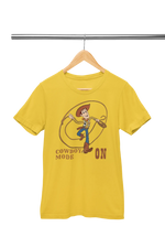 Premium Yellow Regular Fit Tshirt for Women - 180 GSM Cotton | Fullmoon Styles