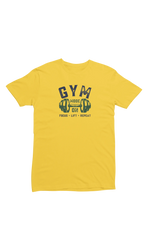 Premium Yellow Regular Fit Tshirt for Women - 180 GSM Cotton | Fullmoon Styles