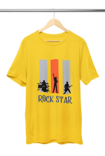 Premium Yellow Regular Fit Tshirt for Men - 180 GSM Cotton | Fullmoon Styles