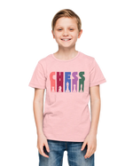 Chess Kids Regular Fit Tshirt 180 Baby Pink Regular Fit Tshirt - Premium Cotton Kids Wear