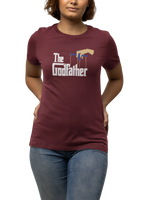 Comfortable Women Regular Fit Tshirt in Maroon - 180 GSM | Fullmoon Styles