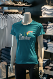 Teal Blue Oversized - The Godfather Women Oversized 240 Design | Women Fashion