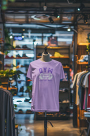 Gym Mode On Women Regular Fit Tshirt 180 Lavender Regular Fit Tshirt - Premium Cotton Women Wear