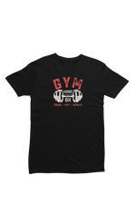 Women Regular Fit Tshirt - Gym Mode On Women Regular Fit Tshirt 180 Black | Fullmoon Styles