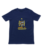 Women Regular Fit Tshirt - Git Commit Awesomeness Women Regular Fit Tshirt 180 Navy Blue | Fullmoon Styles