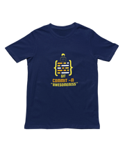 Women Regular Fit Tshirt - Git Commit Awesomeness Women Regular Fit Tshirt 180 Navy Blue | Fullmoon Styles