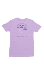 Women Regular Fit Tshirt - We Are Future Kings Women Regular Fit Tshirt 180 Lavender | Fullmoon Styles