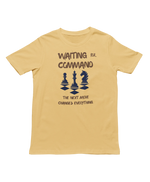Waiting For Command Women Regular Fit Tshirt 180 Beige Regular Fit Tshirt - Premium Cotton Women Wear
