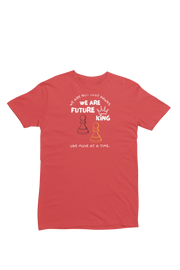 Comfortable Women Regular Fit Tshirt in Red - 180 GSM | Fullmoon Styles