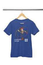 Premium Royal Blue Regular Fit Tshirt for Women - 180 GSM Cotton | Fullmoon Styles