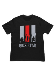Men Regular Fit Tshirt - Rock Star Men Regular Fit Tshirt 180 Black | Fullmoon Styles