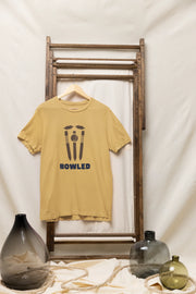Comfortable Men Regular Fit Tshirt in Beige - 180 GSM | Fullmoon Styles