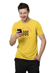 Chess Forecast Men Regular Fit Tshirt 180 Yellow Regular Fit Tshirt - Premium Cotton Men Wear