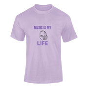 Women Oversized - Music Is My Life Women Oversized 240 Lavender | Fullmoon Styles