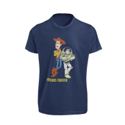 Women Oversized - Woody And Buzz Friends Forever Women Oversized 210 Navy Blue | Fullmoon Styles