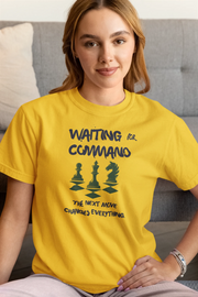 Comfortable Women Regular Fit Tshirt in Yellow - 180 GSM | Fullmoon Styles