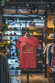 Red Oversized - Toy Story Woody Women Oversized 210 Design | Women Fashion