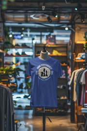 Royal Blue Regular Fit Tshirt - Think Strategically Women Regular Fit Tshirt 180 Design | Women Fashion