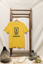 Comfortable Men Regular Fit Tshirt in Yellow - 180 GSM | Fullmoon Styles