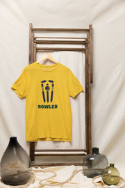 Comfortable Men Regular Fit Tshirt in Yellow - 180 GSM | Fullmoon Styles