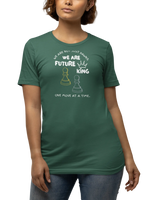 Women Regular Fit Tshirt - We Are Future Kings Women Regular Fit Tshirt 180 Bottle Green | Fullmoon Styles