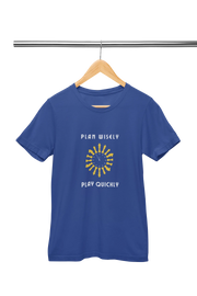 Premium Royal Blue Regular Fit Tshirt for Men - 180 GSM Cotton | Fullmoon Styles