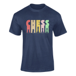 Men Oversized - Chess Men Oversized 210 Navy Blue | Fullmoon Styles