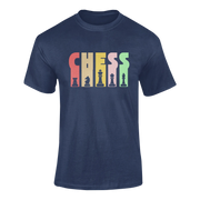 Men Oversized - Chess Men Oversized 210 Navy Blue | Fullmoon Styles