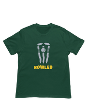 Bottle Green Regular Fit Tshirt - Bowled Men Regular Fit Tshirt 180 Design | Men Fashion