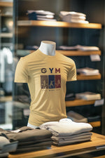 Beige Regular Fit Tshirt - One More Rep Men Regular Fit Tshirt 180 Design | Men Fashion