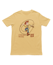 Women Oversized - Woody Cowboy Mode On Women Oversized 240 Beige | Fullmoon Styles